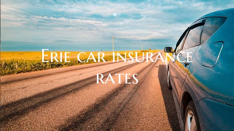 Erie car insurance rates